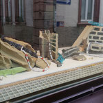 Schaufenster Leyergasse, Perlen