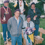 1998 Sieger Marcel Suter mit Lupo Müller, Irene Gloor, Fredy Klaus, Charlotte Mohni