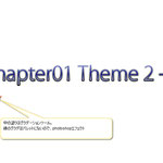Theme2-4 タイトルロゴ(4) ガラスと金属の質感のタイトルロゴ