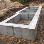 Streifenfundament