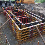 Schalung Streifenfundament