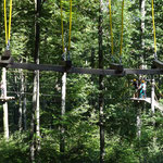 Klettern im Wald-Hochseilgarten Regensburg