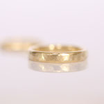 Eheringe 14 kt Gelbgold angefeilt 