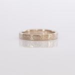 Eheringe 14 kt Weissgold mit Gravur