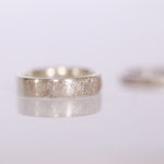 Eheringe 14 kt Weissgold kreisdiamantiert