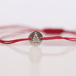 Armband mit handgefertigter Gravur Christbaum