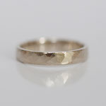 Eheringe 14 kt Weissgold angefeilt