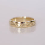 Eheringe 14 kt Gelbgold graviert
