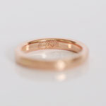 Eheringe 14 kt Rotgold mit Innengravur
