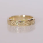 Eheringe 14 kt Gelbgold graviert