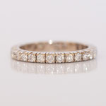 Eternity Ring 14 kt Weissgold mit Diamanten