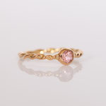 Ring 14 kt Rotgold mit Turmalin