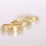 Eheringe 14 kt Gelbgold angefeilt 