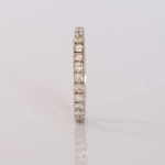 Eternity Ring 14 kt Weissgold mit Diamanten