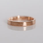 Eheringe 14 kt Rotgold längsdiamantiert
