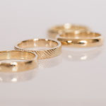Eheringe 14 kt Gelbgold