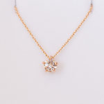 14 kt Gelbgold Anhänger Diamant