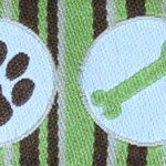 Doggy stripes grün