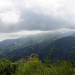 大山三峰方面