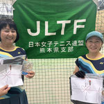 ②50歳以上の部準優勝ペア
