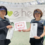 ⑭５５歳以上の部3位ぺア