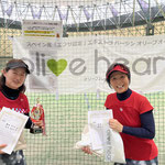 ⑫５５歳以上の部優勝ペア