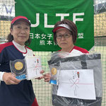 ⑦60歳以上の部優勝ペア