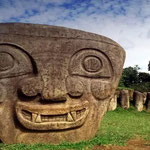 Im Archäologischen Park San Agustin - Mesita B