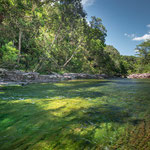 Am Caño Cristales - Abschnitt Pailones