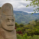 Statue der San Agustin Kultur