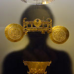 Das Goldmuseum bietet einen sehr spannenden Einblick in die einstigen präkolumbischen Kulturen