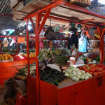 Auf dem Bauernmarkt San Agustin