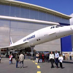 Le Concorde et le futur musée de l'aviation "Aéroscopia"