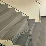 Granit Innentreppe Nero Assoluto