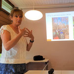 Bastienne Joerchel, Initiante de La Marche Bleue