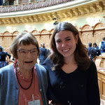 U.Nakamura (82 Jahre) und Sinah Eisenring (17 Jahre) 