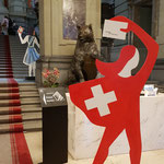 Frauenfigur im Bundeshaus / Statue de femmes au Palais fédéral