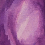 Entwurf violettes Pultparament