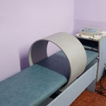 Magnetoterapia con solenoide áreas grandes y magnetoterapia local areas pequeñas