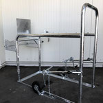 SCHURR Einschiebe-Klauenpflegestand Seitenansicht