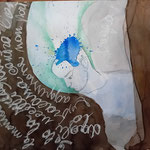 Titolo: Pensieri divergenti. Tecnica: Mista. Misure: cm 51 x 70. Anno: 1998