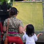 ...dieser Moment hat mich absolut fasziniert, Bali Wassertempel