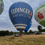 Kurz vor dem Start