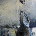 231  Luft schnappen, Acryl auf Leinwand,  Karin Lesser-Köck, 50 x 70 cm