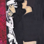 KOMM SÜSSER TOD - SecondArtPostcard - Gouache/mixed media - Postkartenformat - CHF 50.00