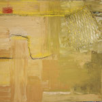 226 Ohne Titel, Acryl auf Leinwand, Marie-Luise Neugebauer, 70 x 50 cm
