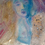 Meereswogen - Detail - 30 x 30 cm - 2020 - Acryl - Malerei auf Leinwand