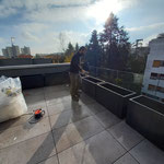 Collaborazione con Tommaso e Matteo - Allestimento terrazzo