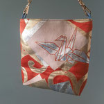 Tasche aus Obibrokat, gefüttert