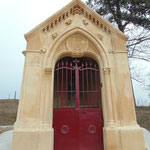 Après : Restauration complète de la Chapelle de la Hayotte en pierre de Jaumont à Friauville (54)